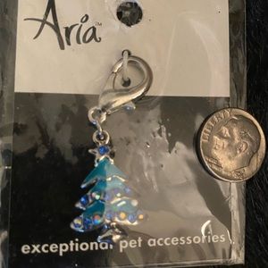 Christmas Tree Dog Charm